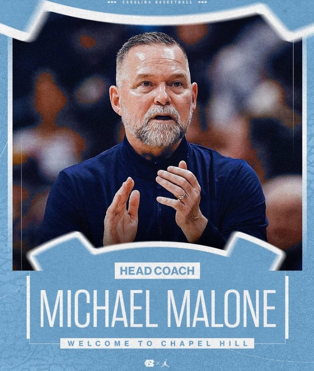 开云体育下载APP-6年5000万！北卡大学男篮官宣：正式聘用迈克·马龙担任主教练